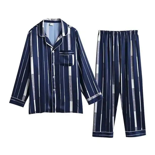 Luxury Men's Silk Lounge Set