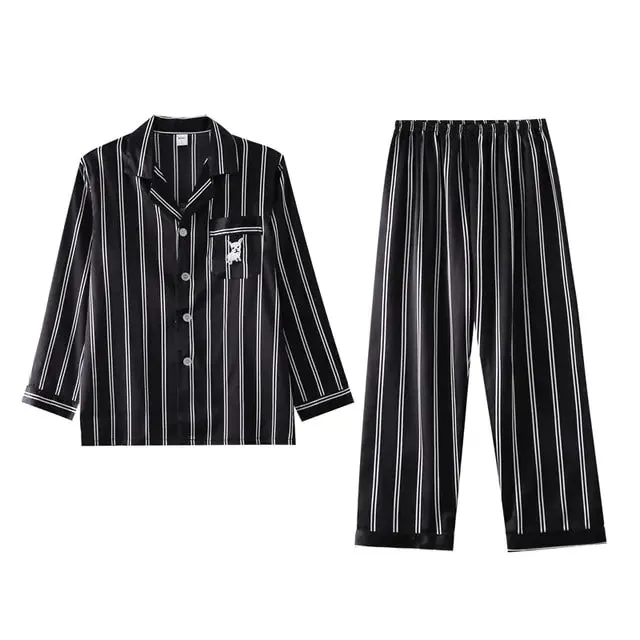 Luxury Men's Silk Lounge Set