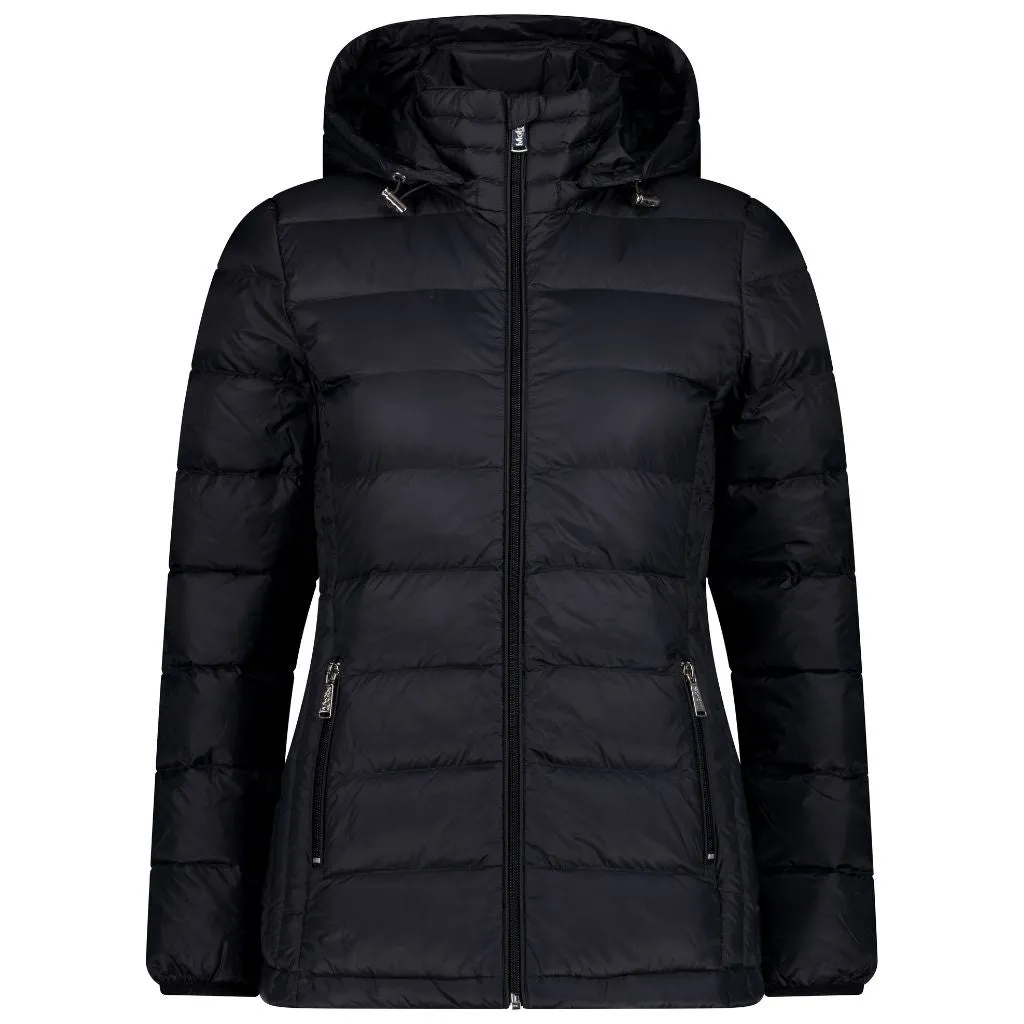 Lynnette 90/10 Packable Jacket | Black | Moke