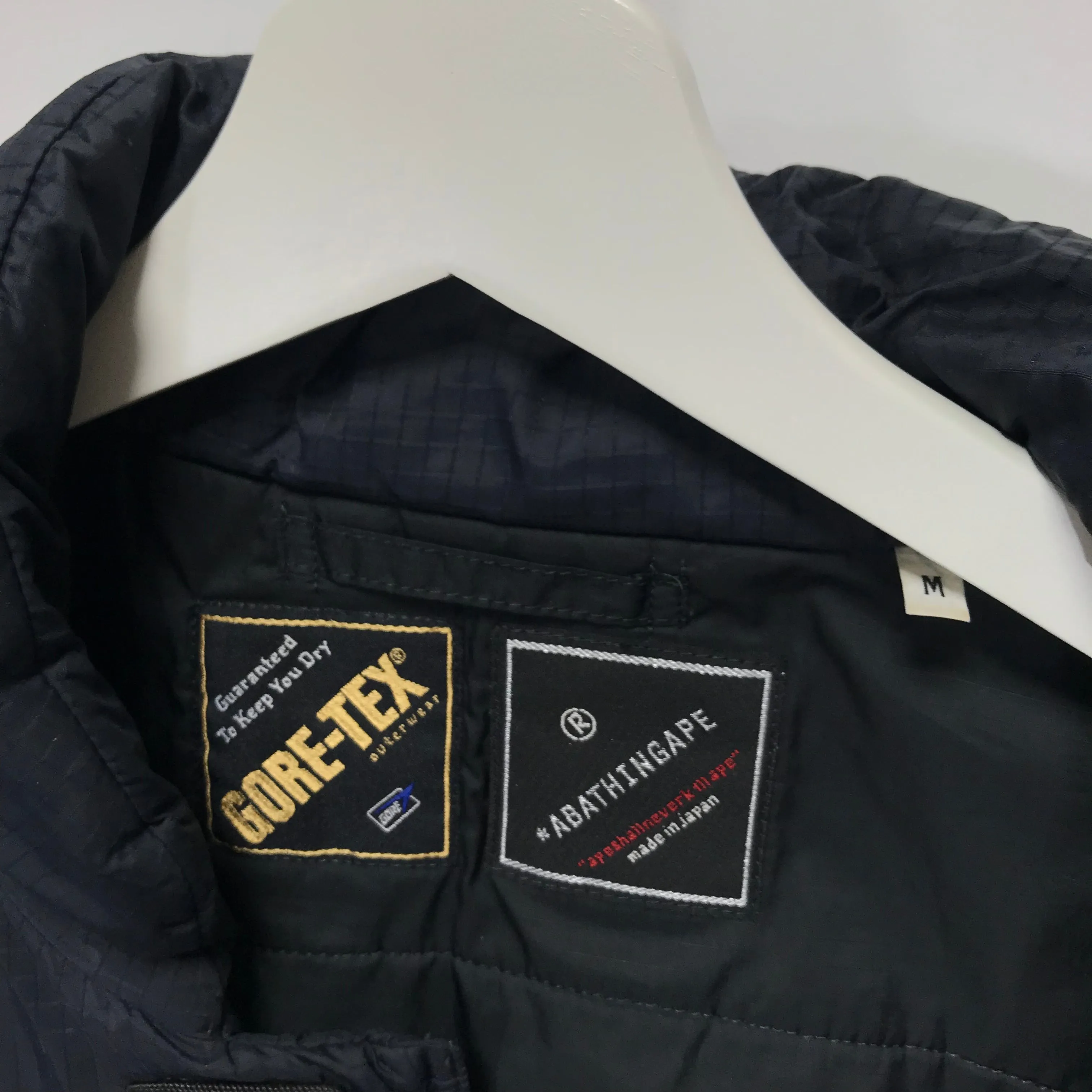 [M] A Bathing Ape Bape Vintage Gore Tex M-69 Flak Jacket