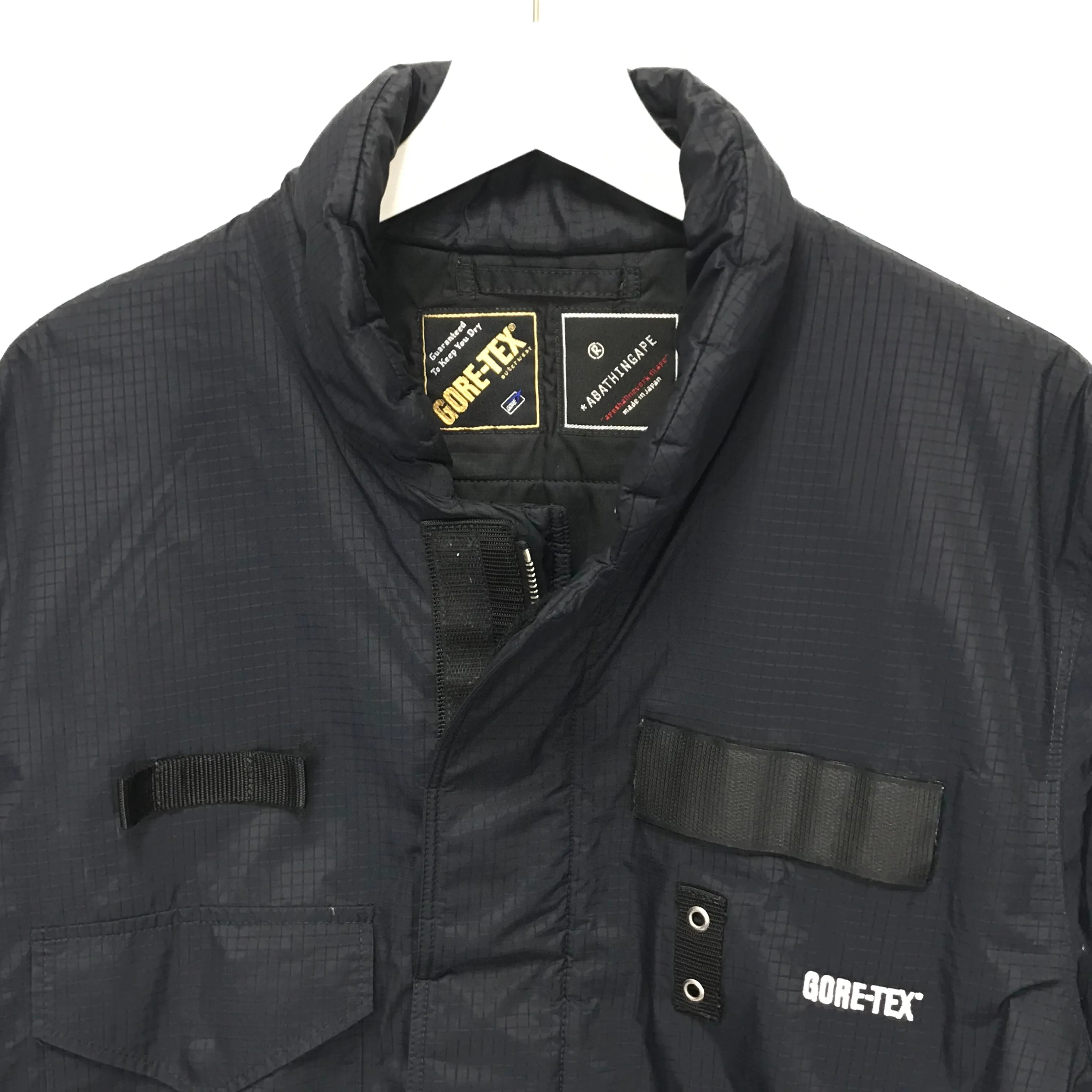 [M] A Bathing Ape Bape Vintage Gore Tex M-69 Flak Jacket