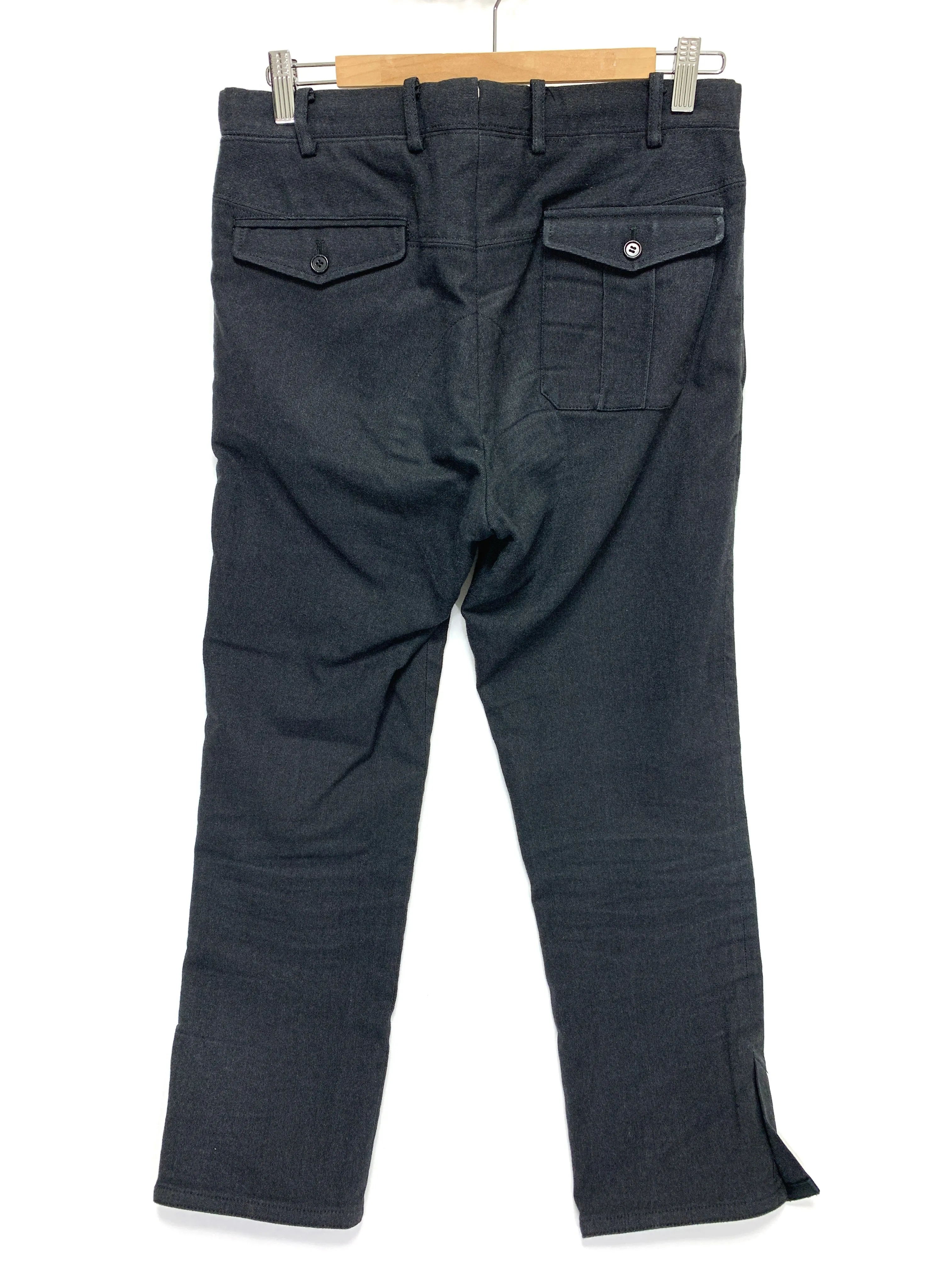 [M] Visvim Zermatt Slack Pants Black