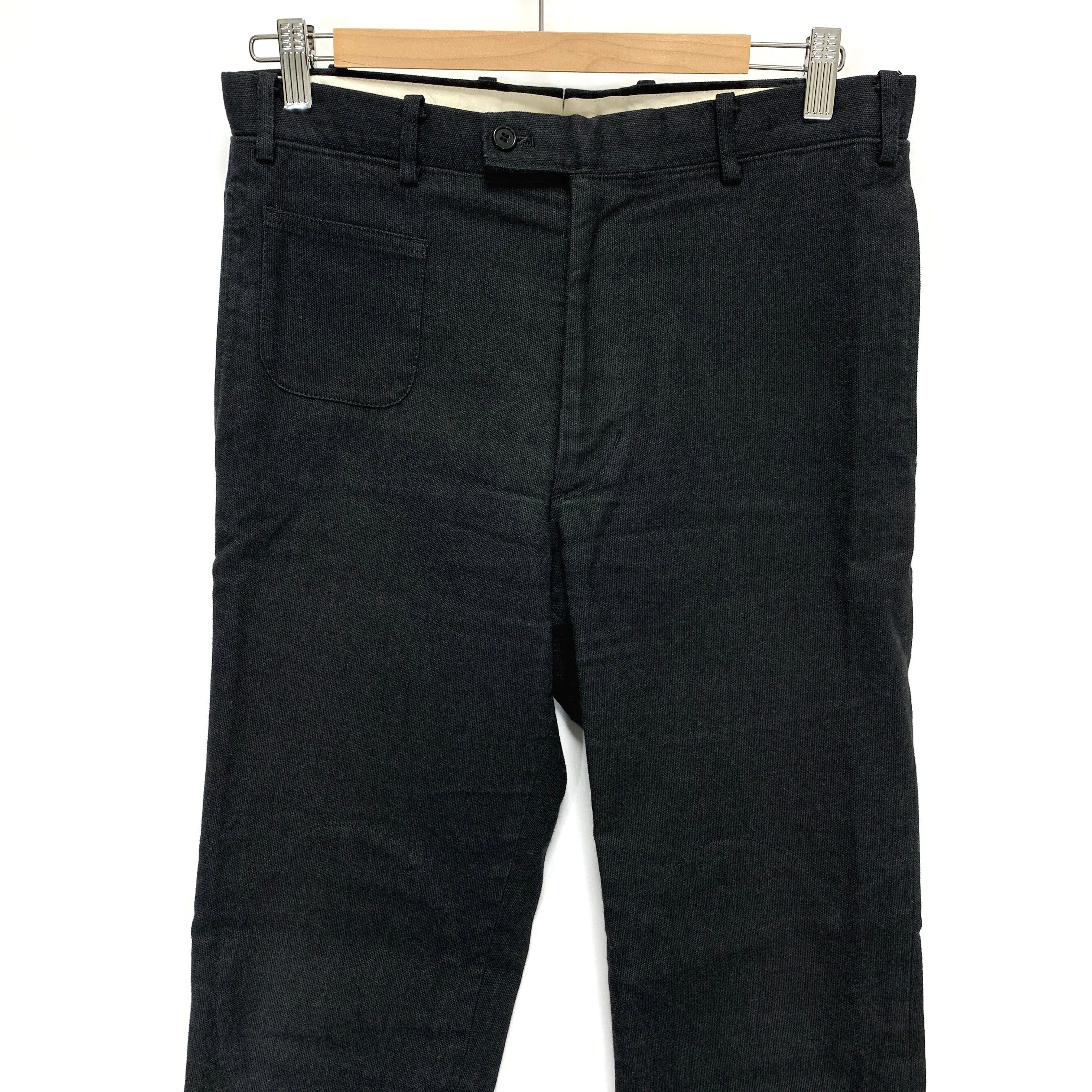 [M] Visvim Zermatt Slack Pants Black