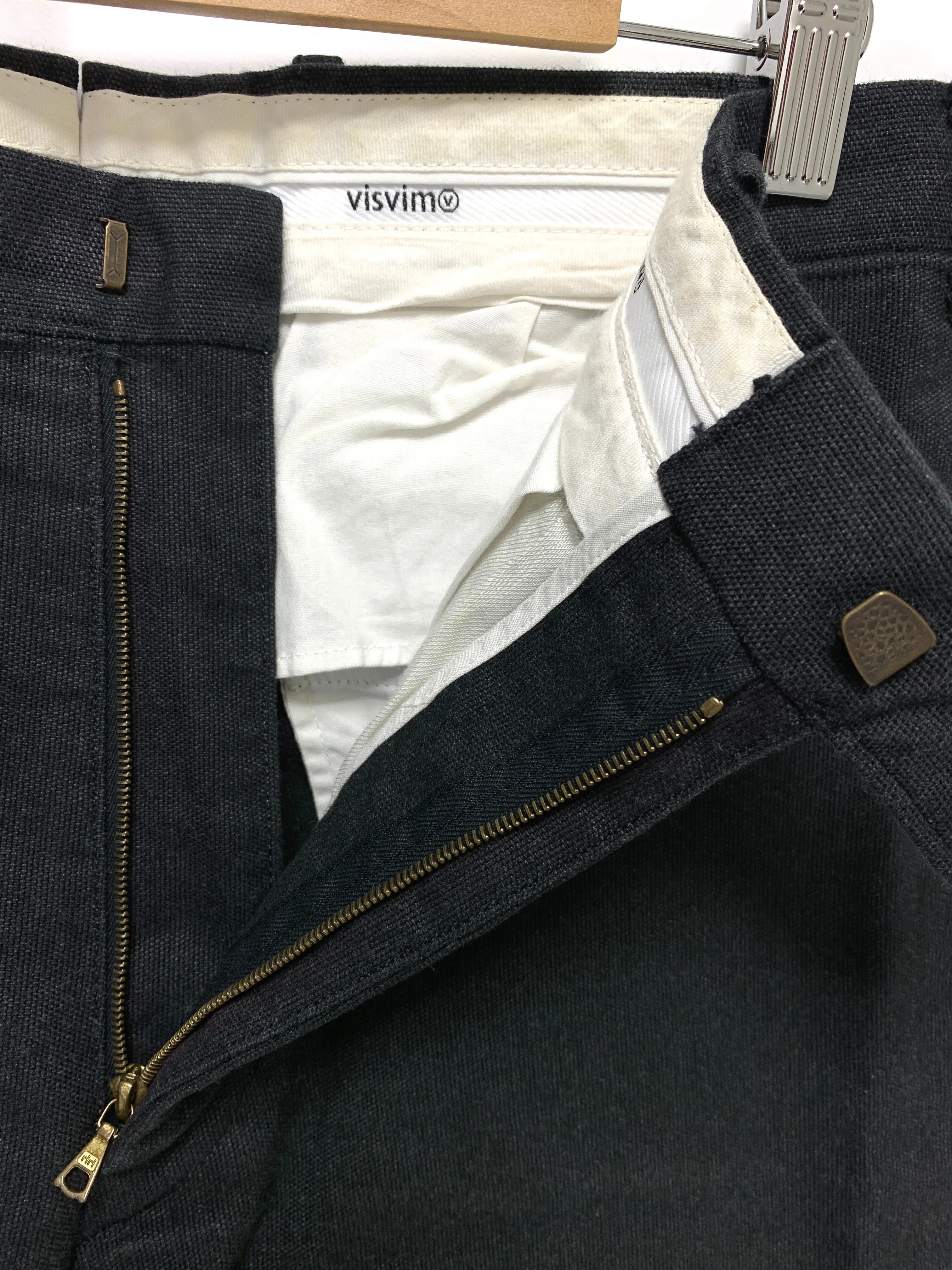 [M] Visvim Zermatt Slack Pants Black