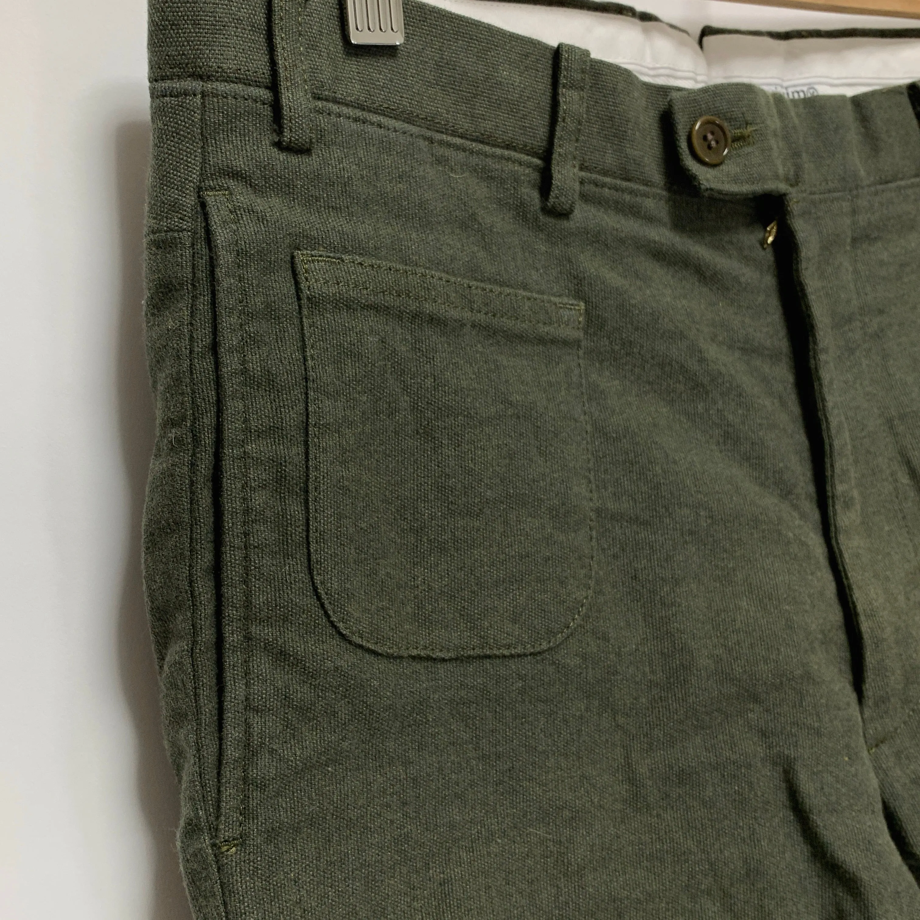 [M] Visvim Zermatt Slack Pants Olive