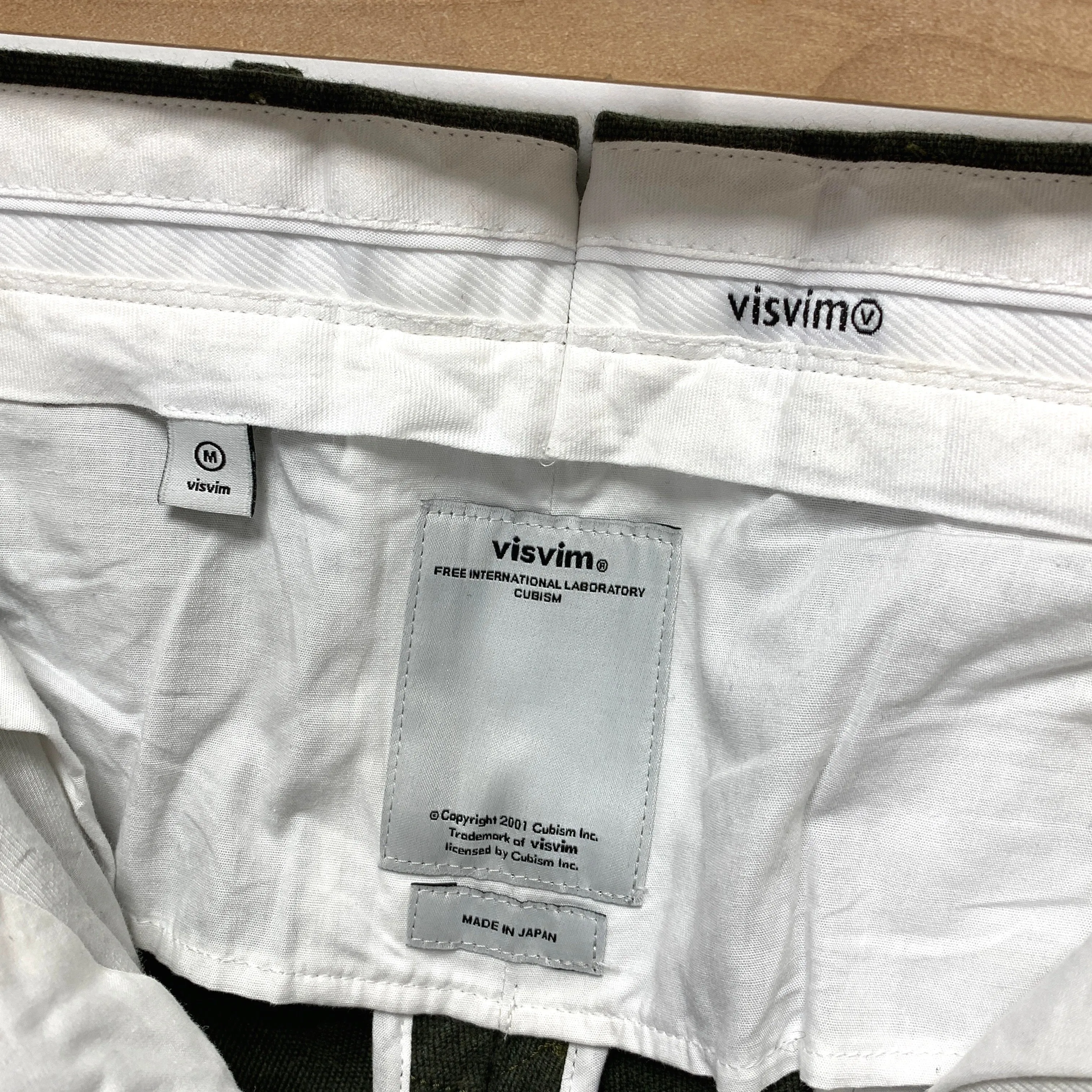 [M] Visvim Zermatt Slack Pants Olive