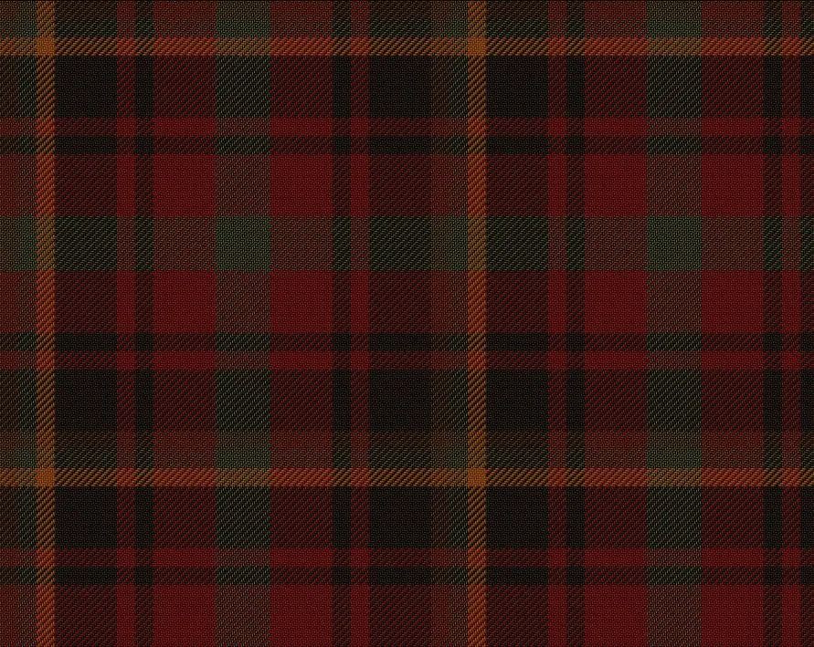 Maple Leaf Tartan Cummerbund & Bow Tie Set