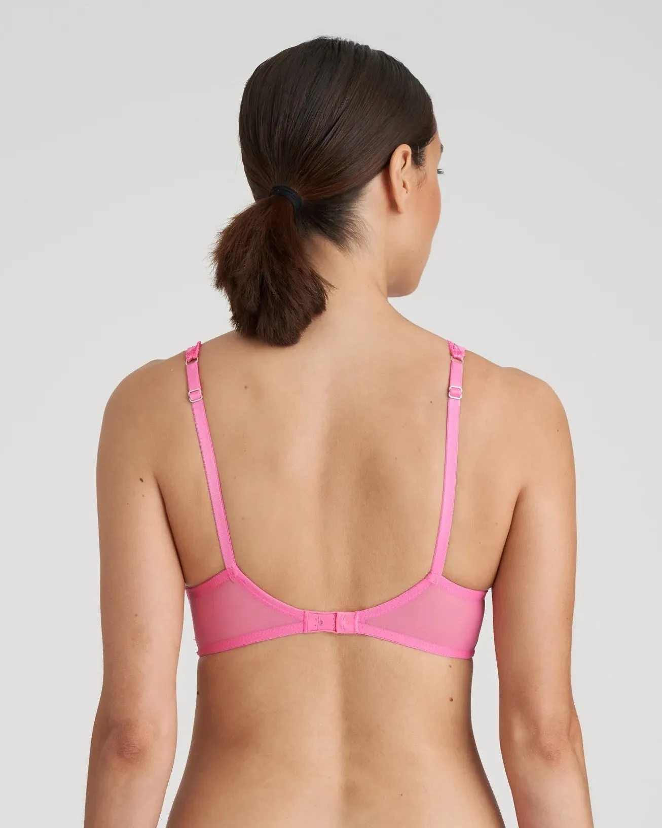 Marie Jo - Agnes Deep Plunge Wire Bra - Paradise Pink