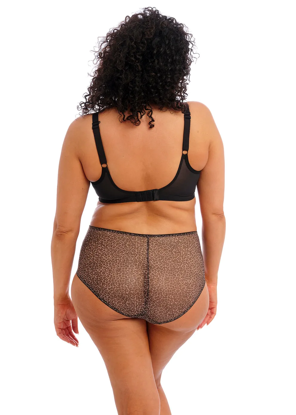 Matilda Underwire Plunge Bra - Leopard Print