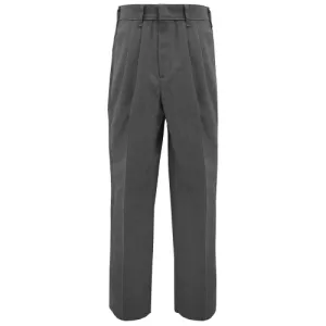 Men Sizes Tri-Blend Pleated Slacks (Required)