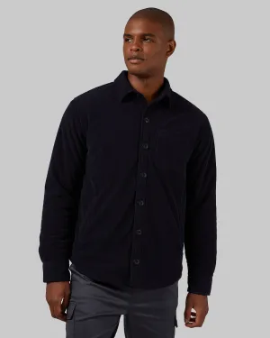 MEN'S CORDUROY SHERPA-LINED SHIRT JACKET