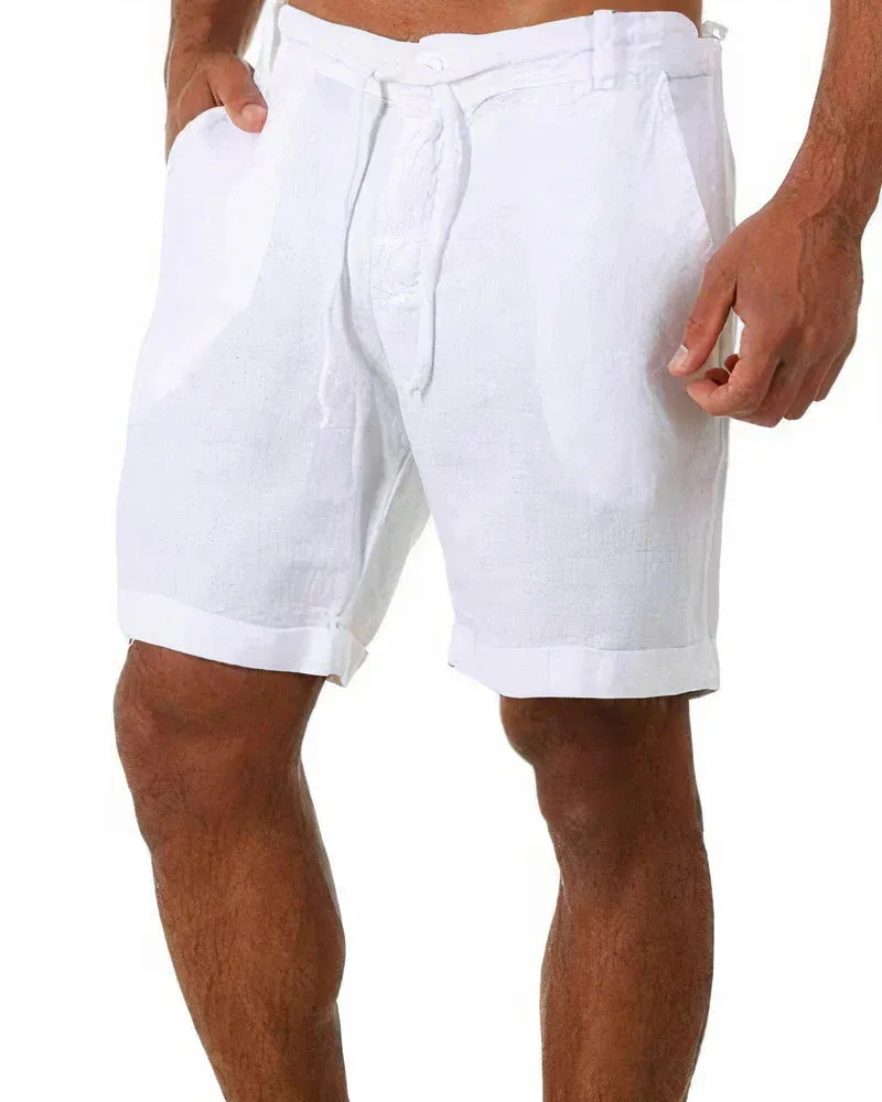 Men's linen shorts - rob