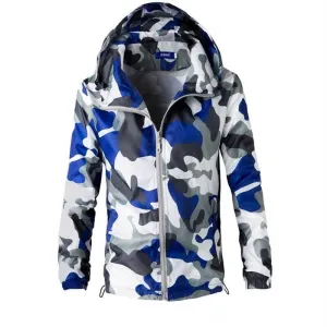 Men's Military Zip Jacket Up To 5XL And 5 Colors