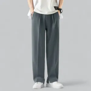 Men's Relaxed Fit Casual Trouser | Wide Leg
