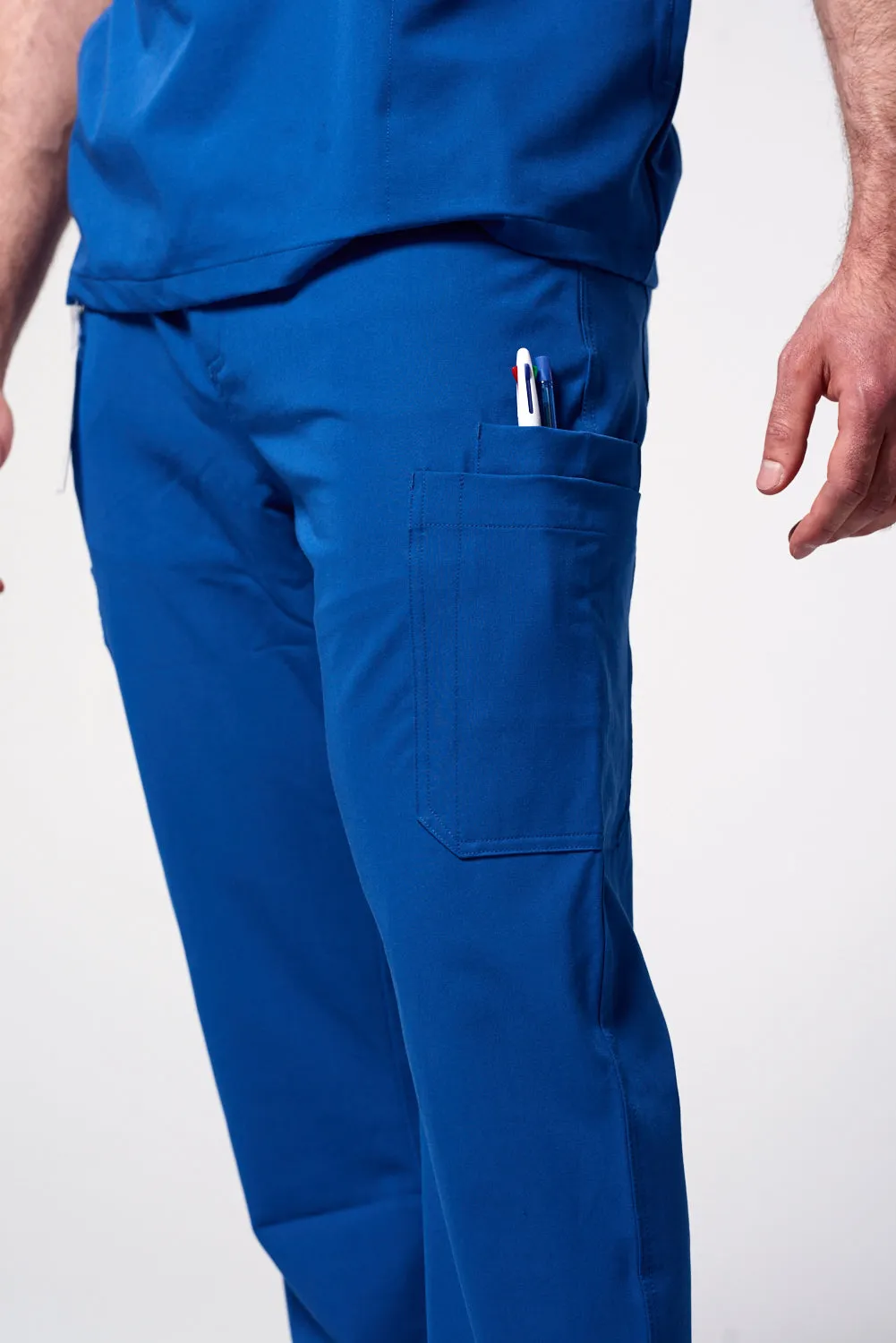 Men's Straight-Cut 9-Pocket Cargo Pants