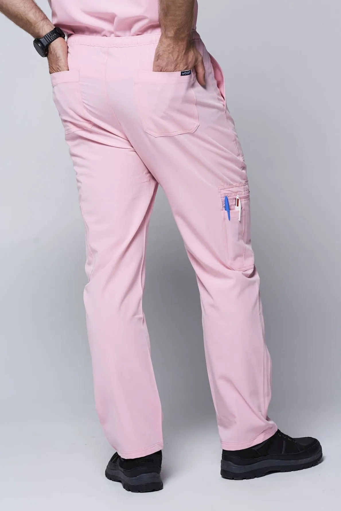 Men's Straight-Cut 9-Pocket Cargo Pants