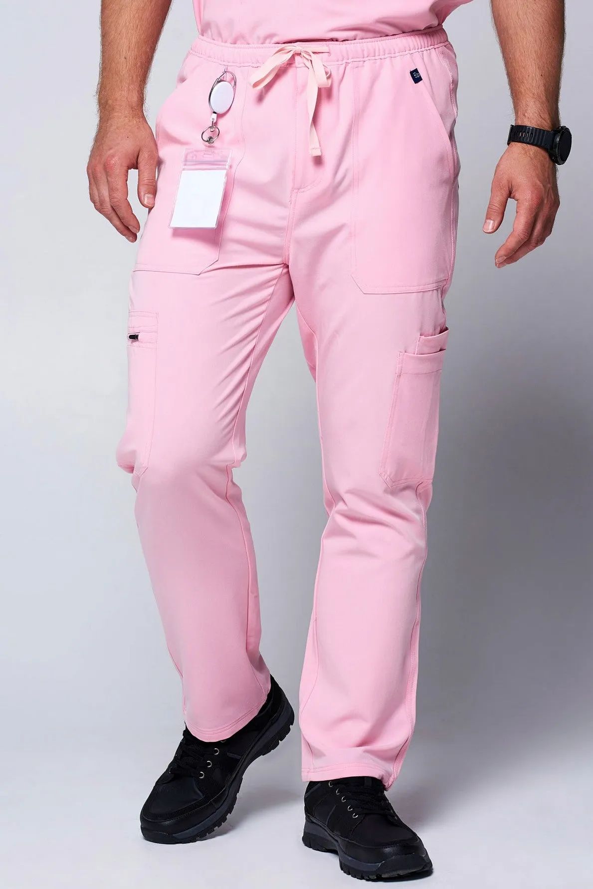 Men's Straight-Cut 9-Pocket Cargo Pants