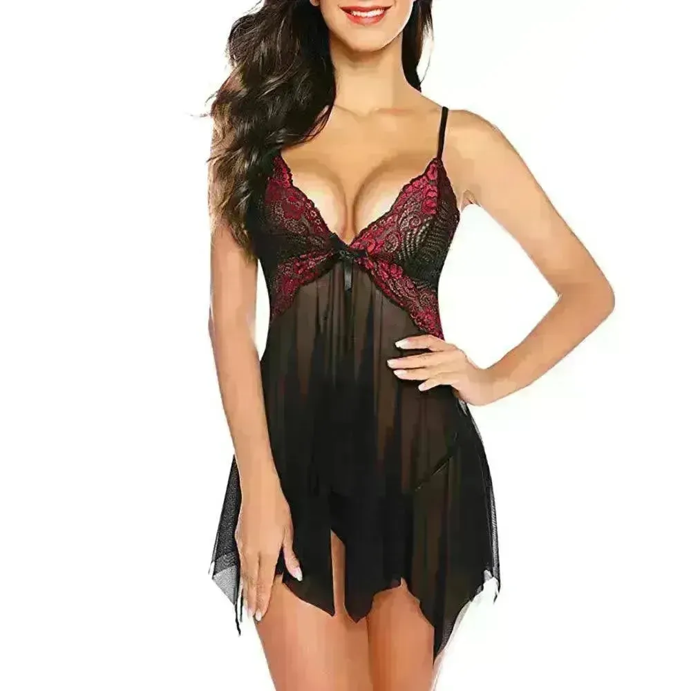 Mesh lace lingerie