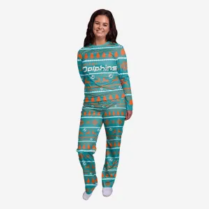 Miami Dolphins Womens Family Holiday Pajamas