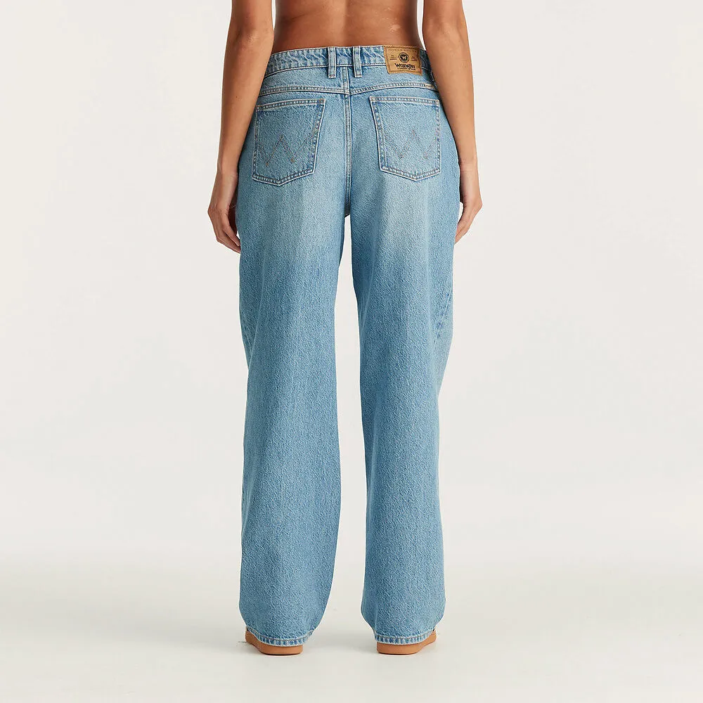 MID JOPLIN RELAXED JEAN - GEMSTONE BLUE