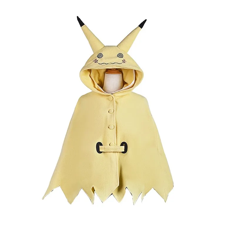 Mimikyu Cartoon Suit Women Pajama Anime Cloak Dress Costume Halloween Cloak for Adults Cute Pajamas