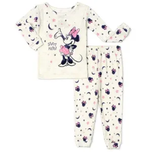 Minnie Mouse Pajamas 2-Piece Starry Night Snug-Fit