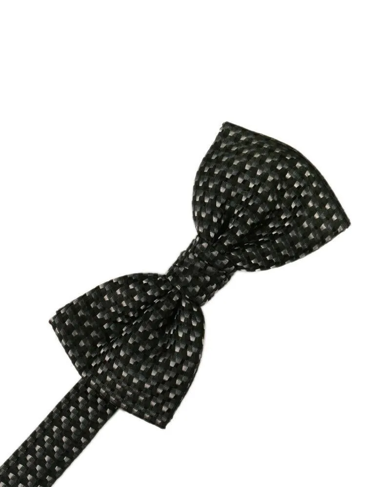 Mint Venetian Pin Dot Bow Tie