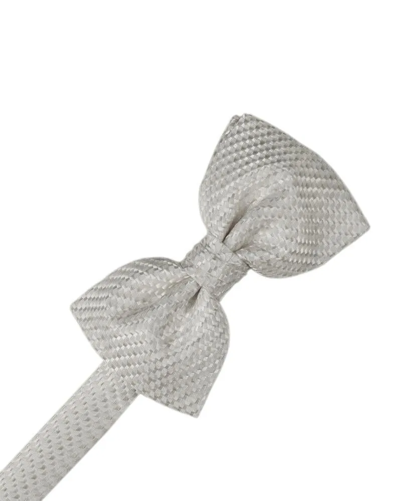 Mint Venetian Pin Dot Bow Tie