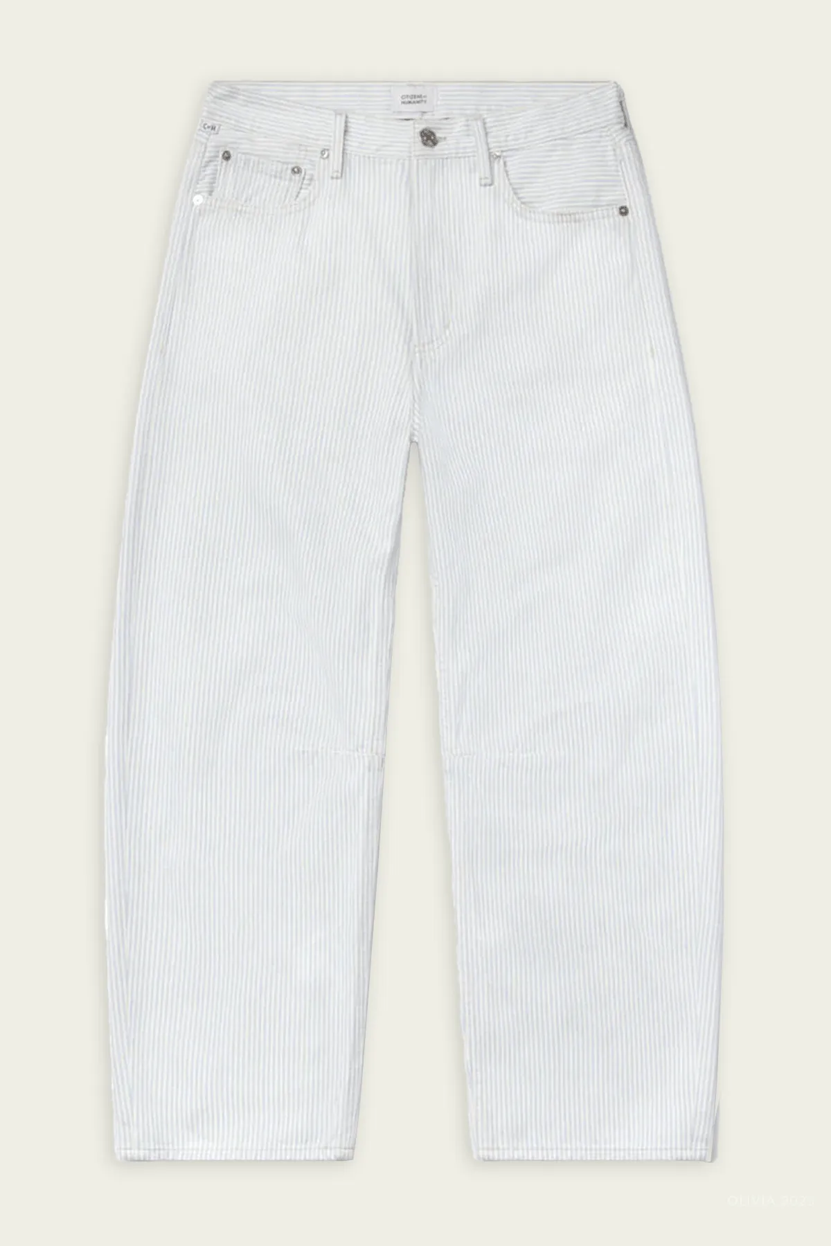 Miro Rework Relaxed Jean in Marine Stripe