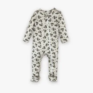 Modal Zipper Pajama Set - Bass Fish