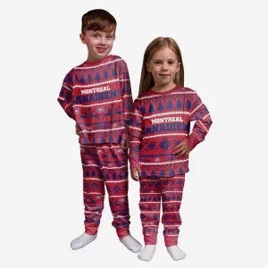Montreal Canadiens Toddler Family Holiday Pajamas