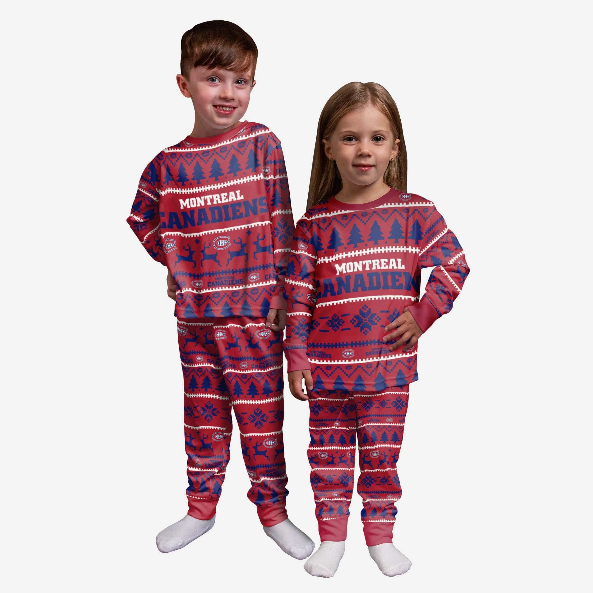 Montreal Canadiens Toddler Family Holiday Pajamas