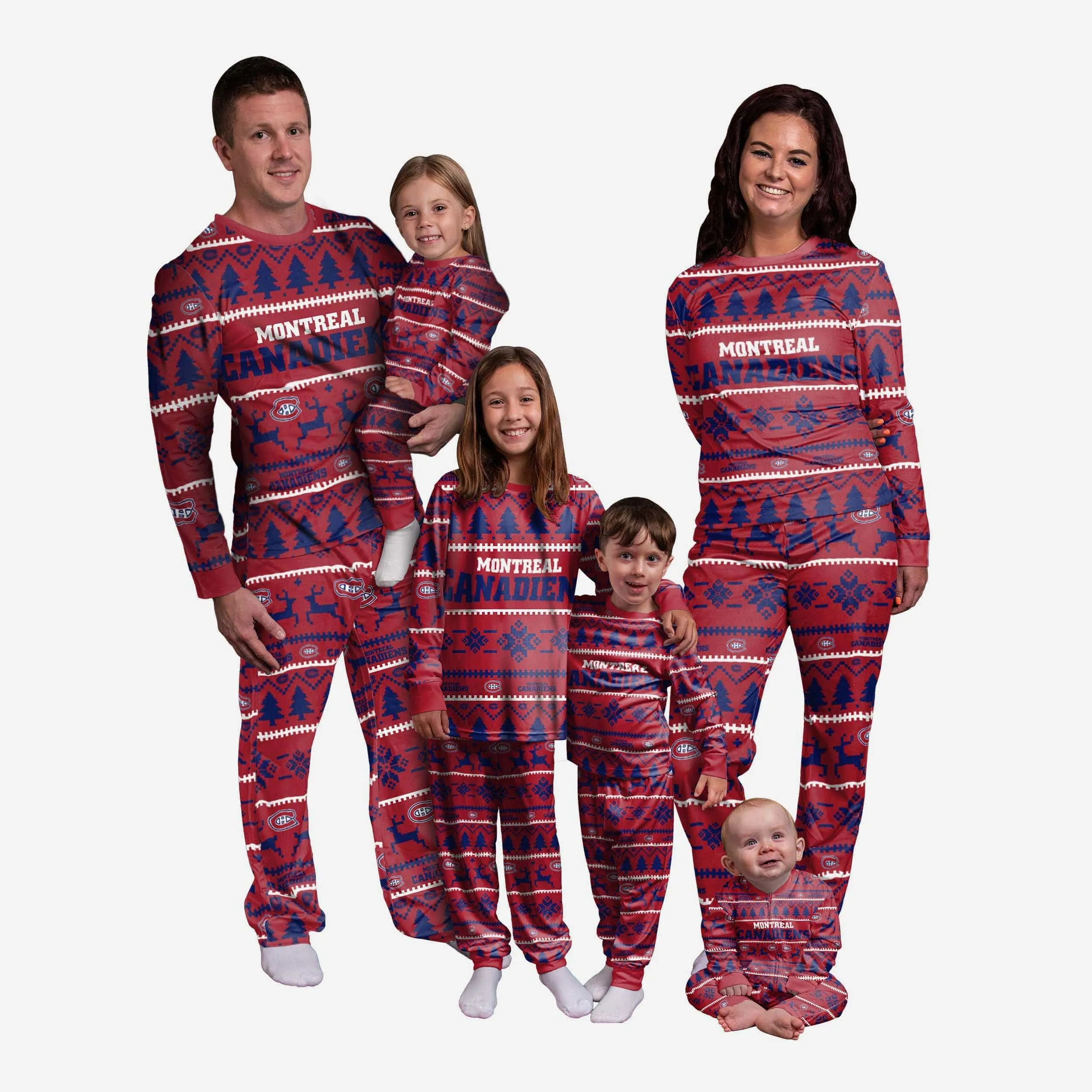 Montreal Canadiens Toddler Family Holiday Pajamas