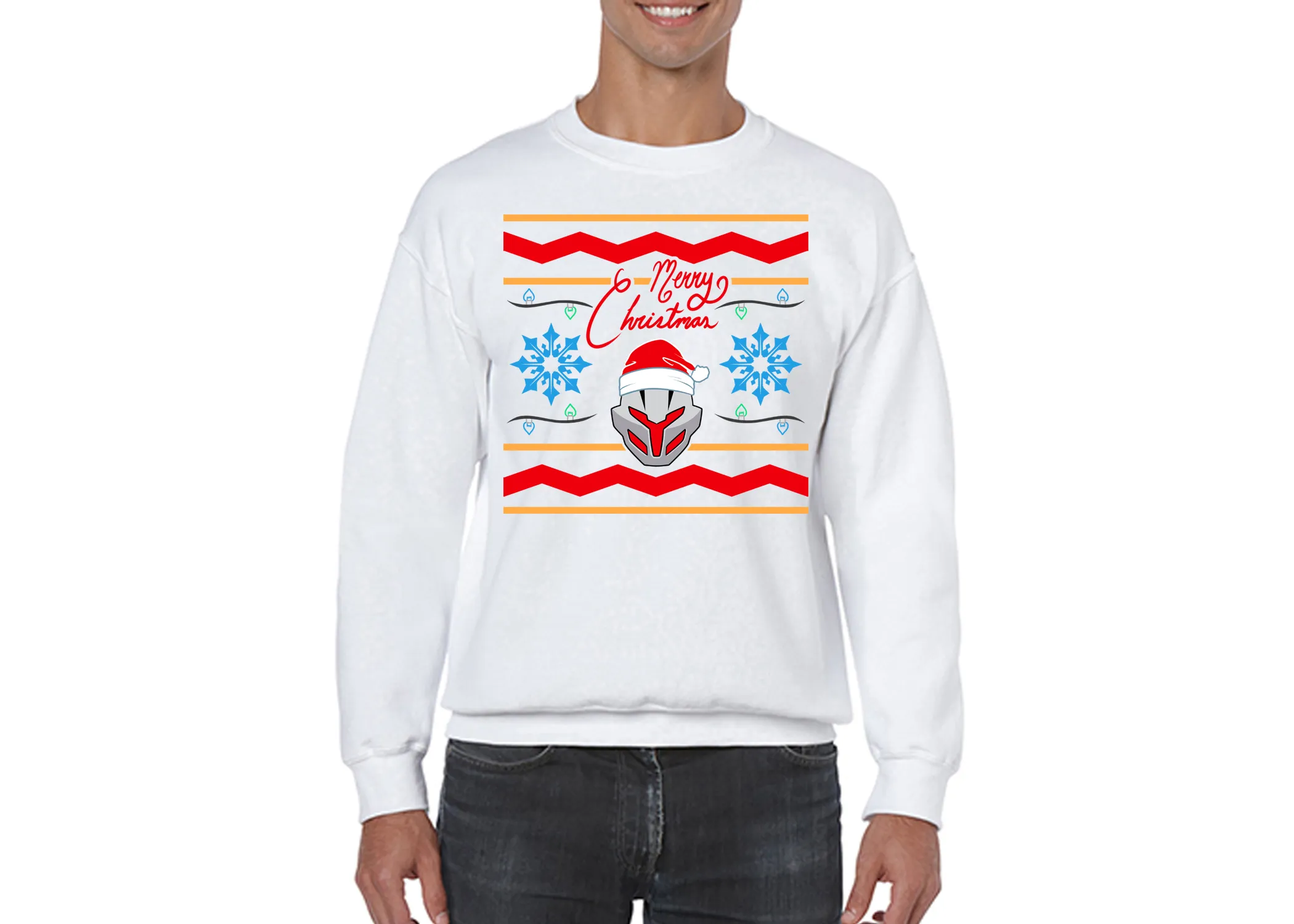 MOON Limited Edition Christmas Sweater (Red & White)