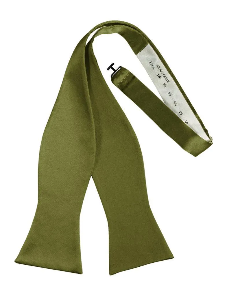 Moss Luxury Satin Bow Tie