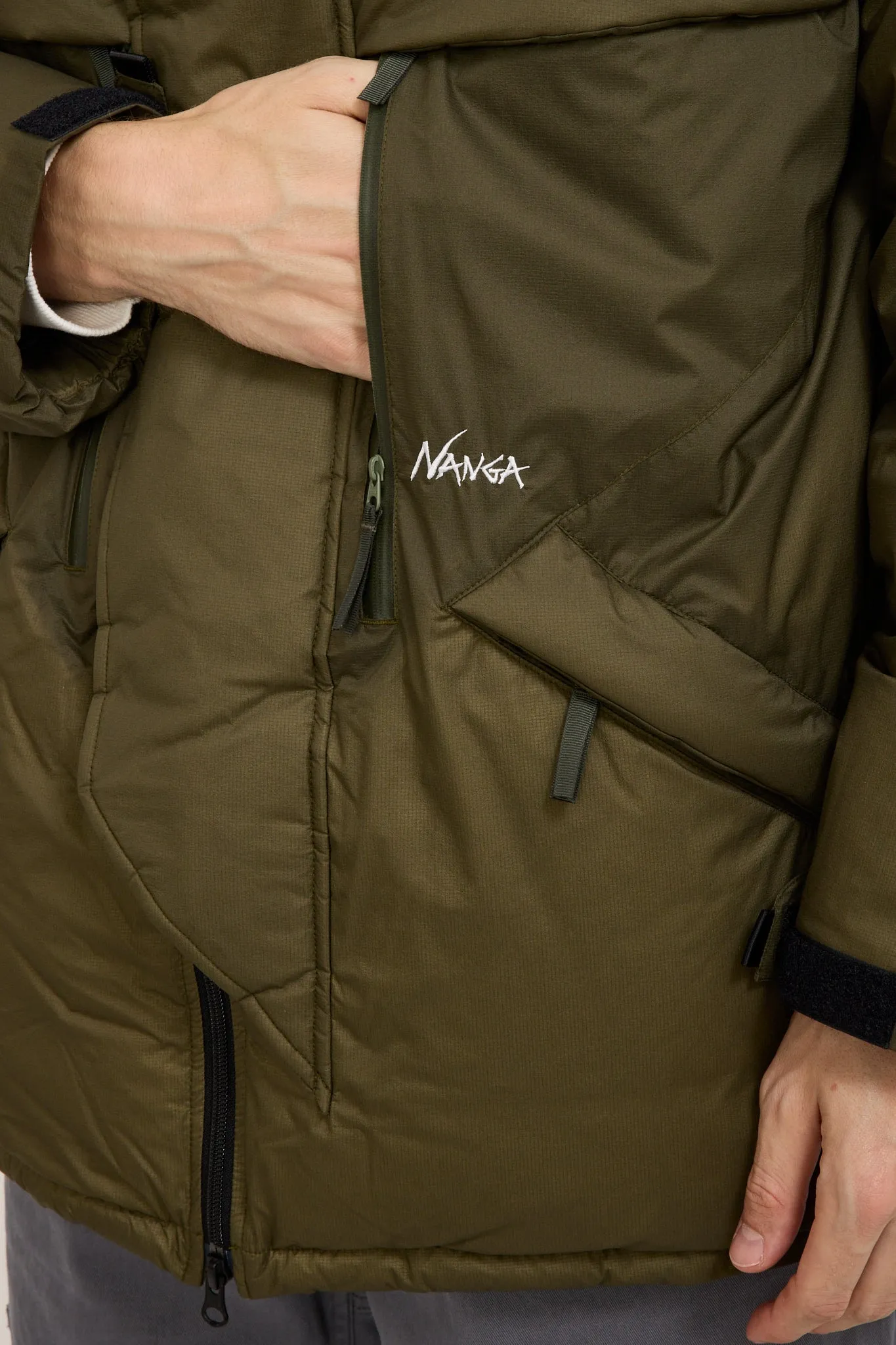 Mountain Belay Coat Khaki