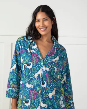 Must Love Dogs - Sleep Shirt - Indigo