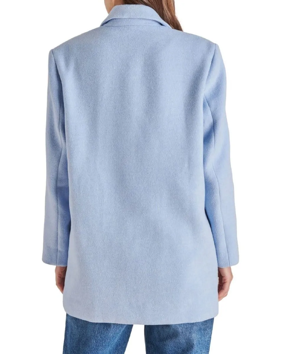 Myra Coat Powder Blue
