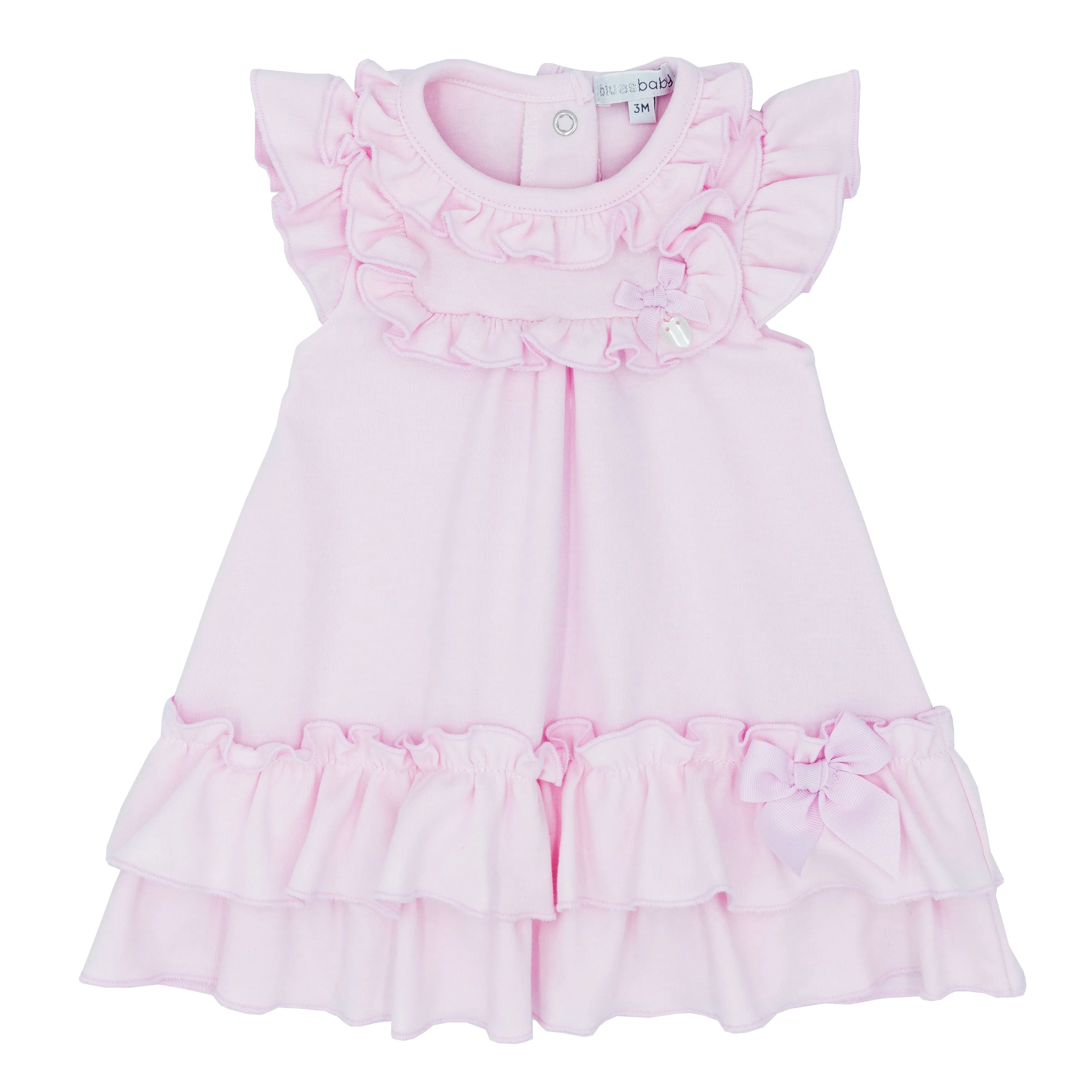 NAPOLI Girls dress with satin bow