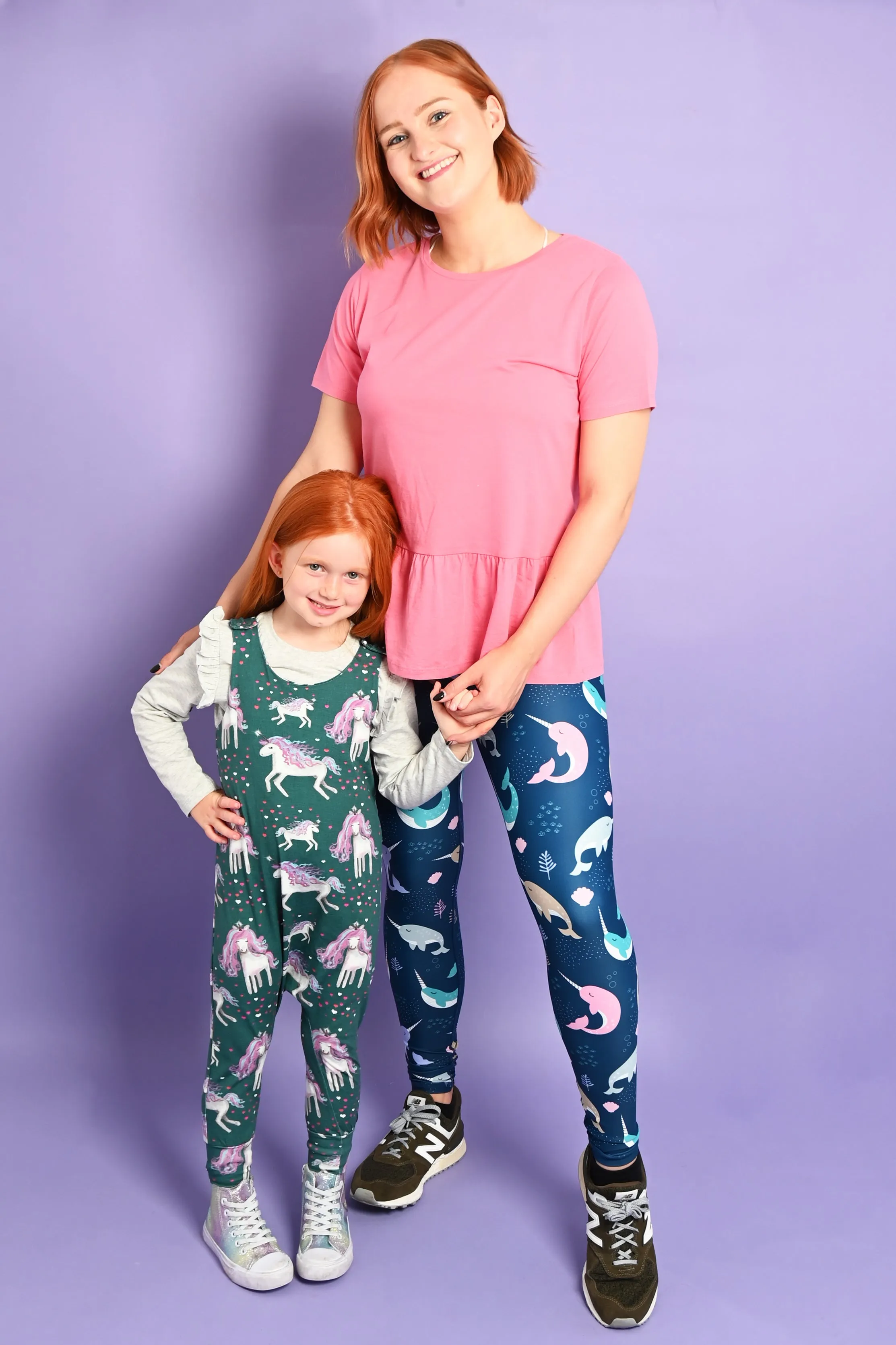 Narwhals Women's Activewear Leggings - Tall 33" inside leg