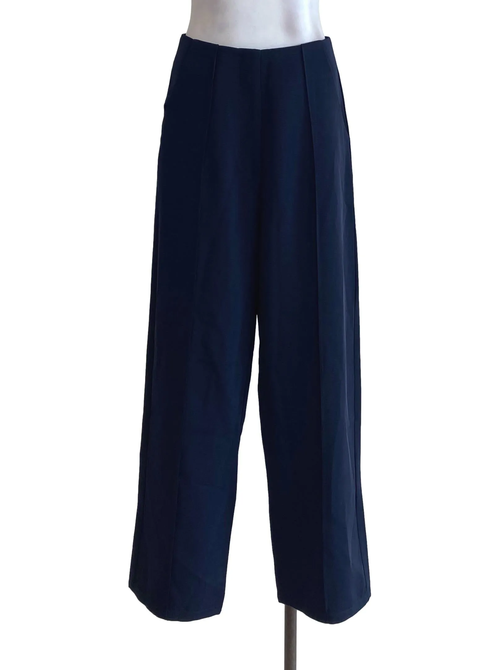 Navy Blue Slack Pants TWL