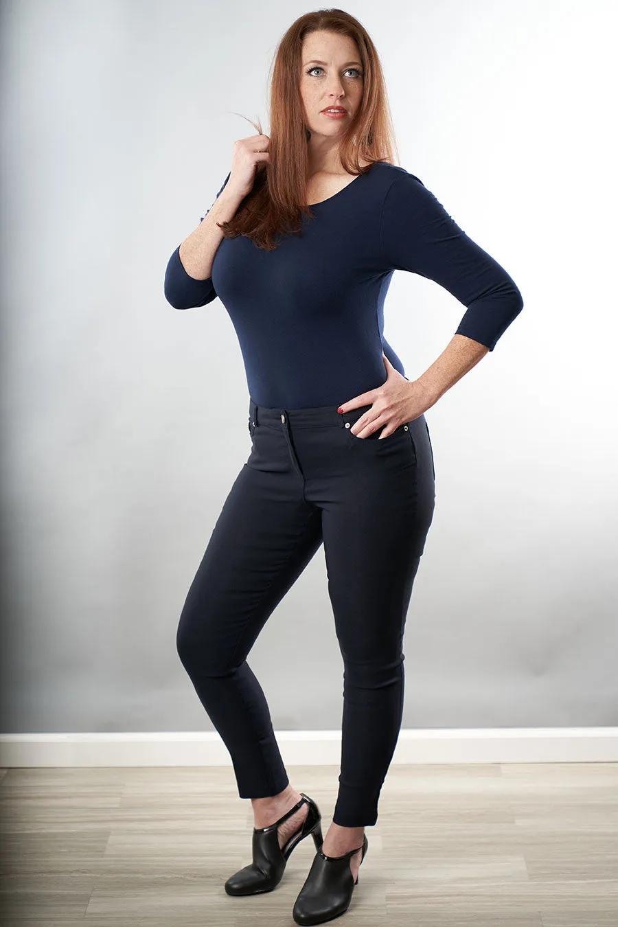Navy Skinny Stretch Jeggings