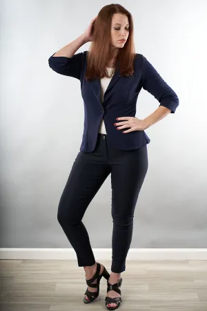 Navy Skinny Stretch Jeggings