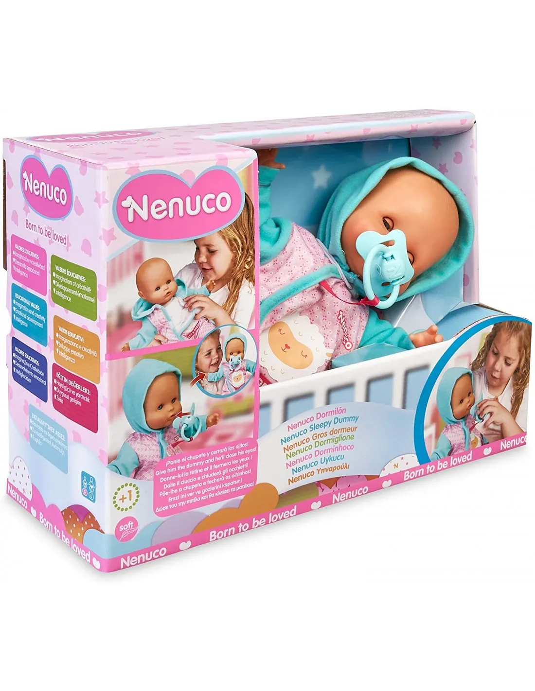 Nenuco Sleepy - Baby Doll, her Eyes Open and Close