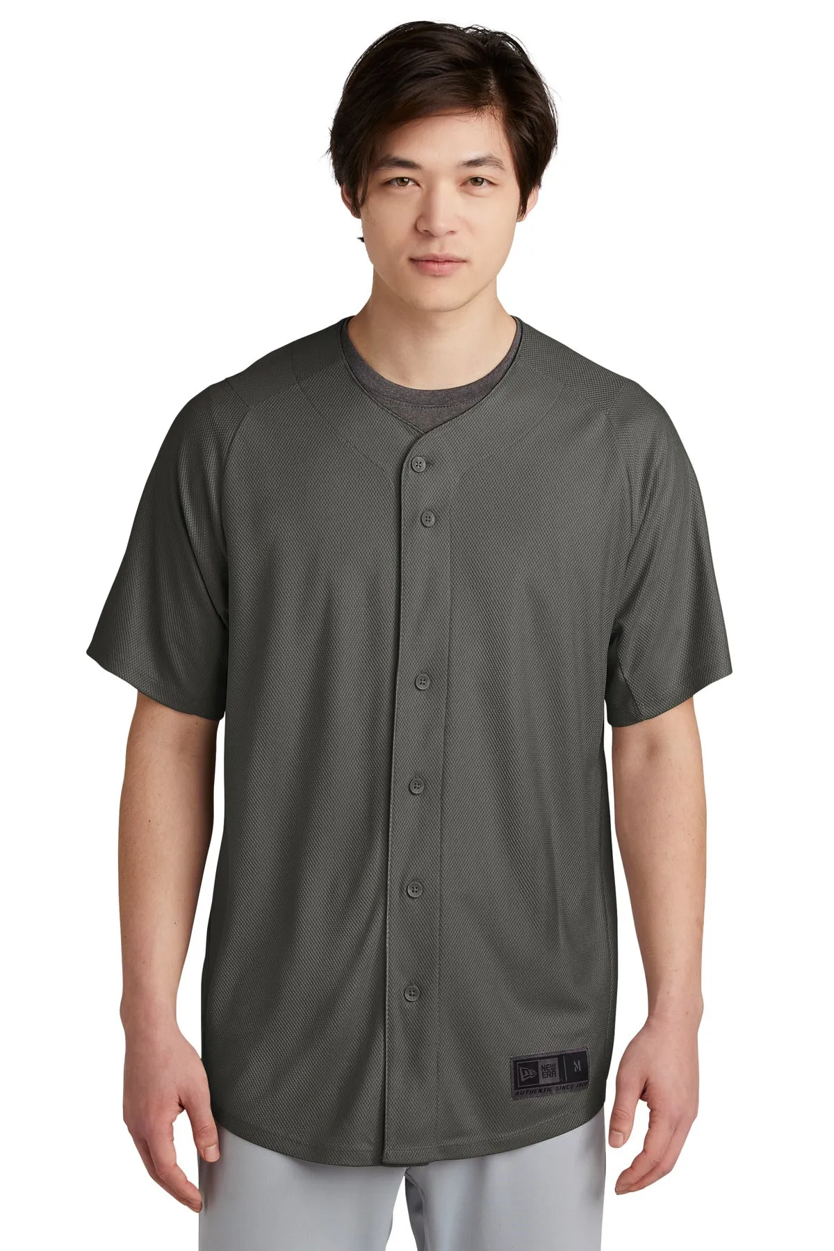 New Era  ®  Diamond Era Full-Button Jersey. NEA220 Plus Size