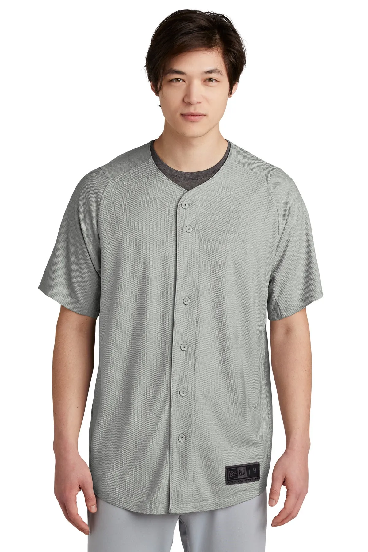 New Era  ®  Diamond Era Full-Button Jersey. NEA220 Plus Size