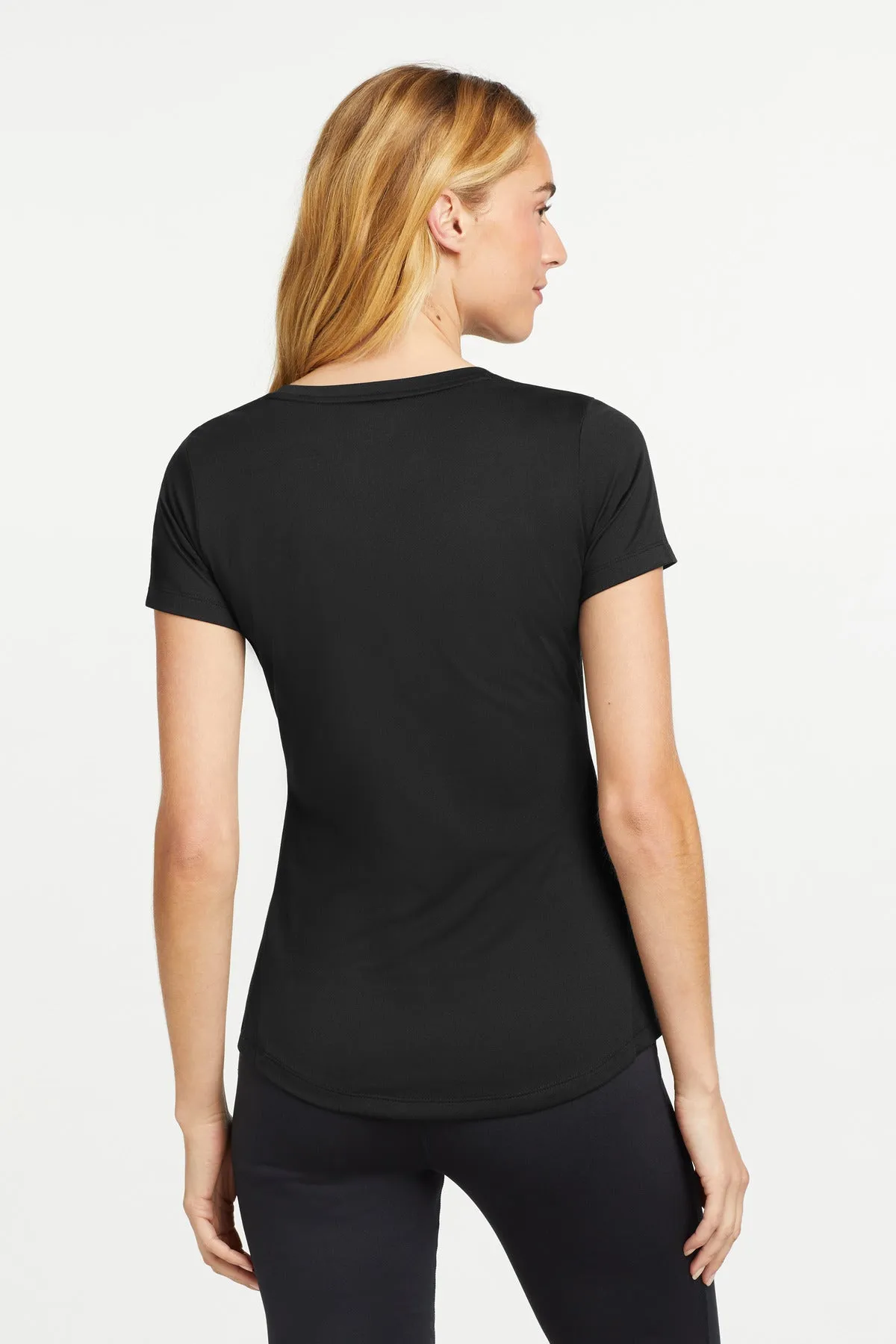 New Era  ®  Women's Series Performance Scoop Tee. LNEA200