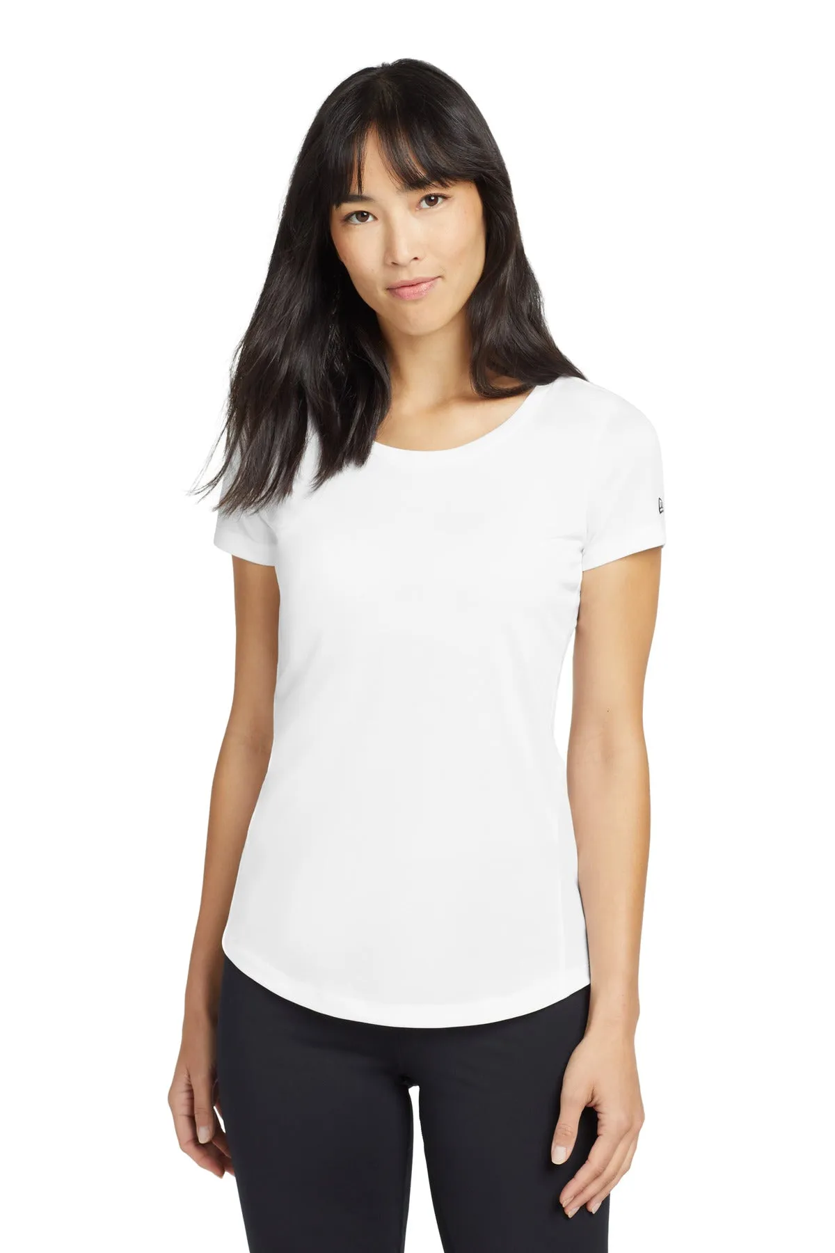 New Era  ®  Women's Series Performance Scoop Tee. LNEA200