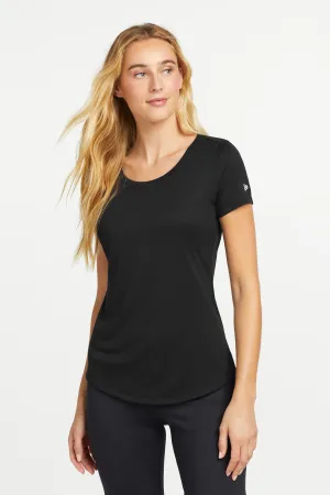 New Era  ®  Women's Series Performance Scoop Tee. LNEA200