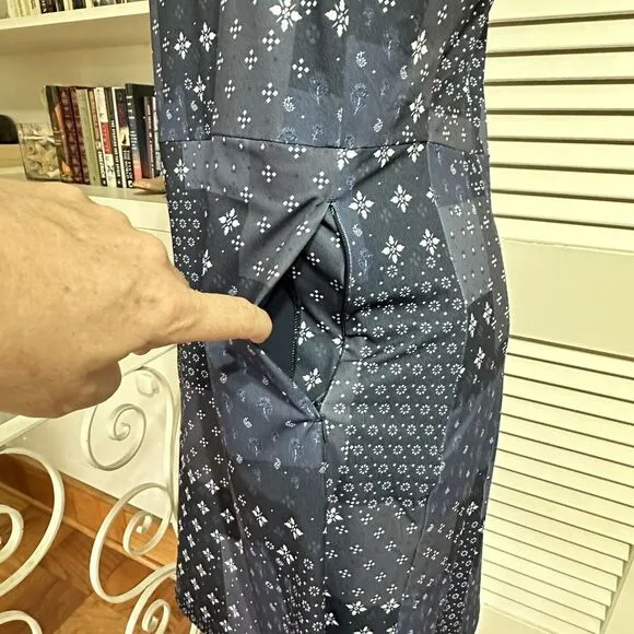 NEW G/Fore G4 Boro Women's Patchwork Golf Dress 10 Twilight Athletic Sport NWT‎
